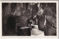 ALTE ANSICHTSKARTE/ POSTKARTE - GARMISCH - PARTNACHKLAMM (IM DOM)