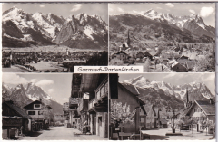 ALTE ANSICHTSKARTE/ MEHRBILDKARTE - GARMISCH-PARTENKIRCHEN
