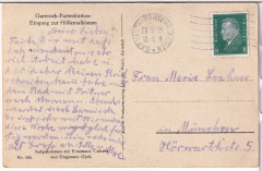 ALTE ANSICHTSKARTE/ POSTKARTE - GARMISCH-PARTENKIRCHEN - EINGANG ZUR HÖLLENTALKLAMM