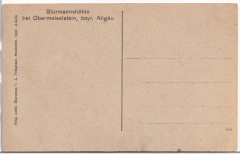 ALTE ANSICHTSKARTE/ POSTKARTE - OBERMEISELSTEIN - STURMANNSHÖHLE