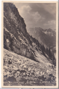ALTE ANSICHTSKARTE/ POSTKARTE - HINDELANG BAD OBERDORF - BLICK VON ORNACH AUF DAUMEN