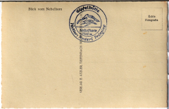ALTE ANSICHTSKARTE/ POSTKARTE - BLICK VOM NEBELHORN, STEMPEL GIPFELHÜTTE NEBELHORN