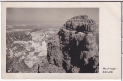ALTE ANSICHTSKARTE/ POSTKARTE - ALLGÄUER ALPEN - HOCHVOGEL-SCHULTER