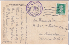ALTE ANSICHTSKARTE/ POSTKARTE - BLICK VOM HUPFLEITENJOCH - STEMPEL ADOLF ZOEPPRITZ-HAUS AM KRENZECK