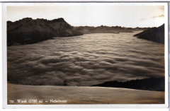 ALTE ANSICHTSKARTE/ POSTKARTE - WANK - NEBELMEER