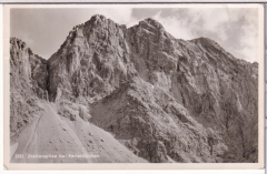 ALTE ANSICHTSKARTE/ POSTKARTE - DREITORSPITZE BEI PARTENKIRCHEN - STEMPEL MEILERHÜTTE