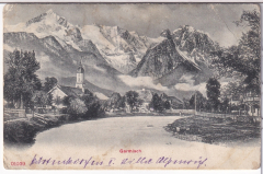 ALTE ANSICHTSKARTE/ POSTKARTE - GARMISCH