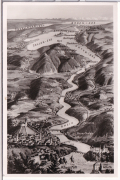 ALTE ANSICHTSKARTE/ RELIEFKARTE - KONSTANZ, BODENSEE BIS ZUM RHEINFALL, SCHAFFHAUSEN