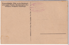 ALTE ANSICHTSKARTE/ POSTKARTE - KARWENDELGEBIET - BLICK VON DER BETTELWURFSPITZE GEGEN NORDEN (SPRITZKARSPITZE, EISKARLSPITZE, HOCHGLÜCK, KAISERKOPF)
