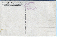 ALTE ANSICHTSKARTE/ POSTKARTE - KARWENDELGEBIET - BLICK VON DER BETTELWURFSPITZE GEGEN NORDEN (SPRITZKARSPITZE, EISKARLSPITZE, HOCHGLÜCK, KAISERKOPF)