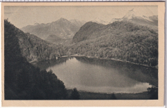 ALTE ANSICHTSKARTE/ POSTKARTE - FÜSSEN - ALLATSEE