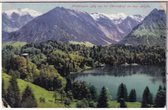 ALTE ANSICHTSKARTE/ POSTKARTE - FREIBERGSEE BEI OBERSTDORF