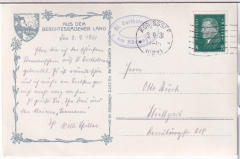 ALTE ANSICHTSKARTE/ POSTKARTE - KÖNIGSSEE MIT BARTHOLOMÄ UND WATZMANN