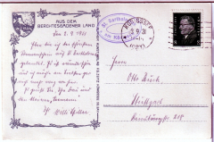 ALTE ANSICHTSKARTE/ POSTKARTE - KÖNIGSSEE MIT BARTHOLOMÄ UND WATZMANN