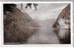 ALTE ANSICHTSKARTE/ POSTKARTE - KÖNIGSSEE, MALERWINKEL