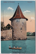 ALTE ANSICHTSKARTE/ POSTKARTE - LINDAU IM BODENSEE - PULVERTURM