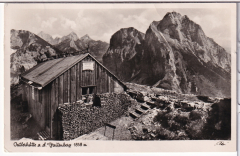 ANSICHTSKARTE/POSTKARTE - OSTLERHÜTTE AUF DEN BREITENBERG, PFRONTEN IM ALLGÄU