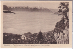 ANSICHTSKARTE/POSTKARTE - HOCHGERNHAUS - NEBELMEER IM ACHENTHAL GEGEN GEIGERNSTEIN