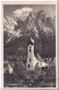 ANSICHTSKARTE/POSTKARTE - OBERGRAINAU - PFARRKIRCHE ST. JOHANNES DER TÄUFER