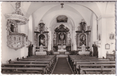 ANSICHTSKARTE/POSTKARTE - BISCHFSHEIM - KREUZBERG/RHÖN - KLOSTERKIRCHE