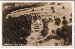 ANSICHTSKARTE/POSTKARTE - ZEIL AM MAIN - BERGKAPELLE - ORIG. FLIEGERAUFNAHME