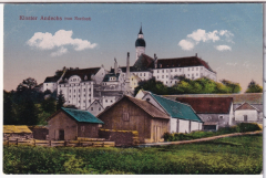 ANSICHTSKARTE/POSTKARTE - KLOSTER ANDECHS, VON NORDEN