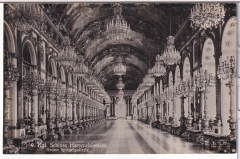 ANSICHTSKARTE/POSTKARTE - Kgl. SCHLOSS HERRENCHIEMSEE - GROSSE SPIEGELGALLERIE