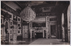 ANSICHTSKARTE/POSTKARTE - Kgl. SCHLOSS HERRENCHIEMSEE - HARTSCHIERSAAL