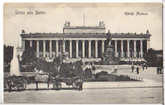 ALTE ANSICHTSKARTE/ POSTKARTE - BERLIN - GRUß AUS BERLIN - KÖNIGL. MUSEUM