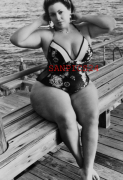 PHOTO - EROTIC - BEAUTIFUL BBW MODEL IN POSE #51