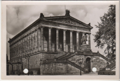 ALTE ANSICHTSKARTE/ POSTKARTE - BERLIN - NATIONALGALERIE, VERLAG SCHÖNING & Co., BERLIN-TEMPELHOF