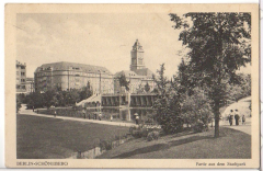ALTE ANSICHTSKARTE/ POSTKARTE - BERLIN-SCHÖNEBERG - PARTIE AUS DEN STADTPARK