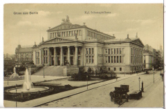 ALTE ANSICHTSKARTE/ POSTKARTE - GRUß AUS BERLIN - KÖNIGLICHES SCHAUSPIELHAUS