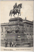 ALTE ANSICHTSKARTE/ POSTKARTE - GRUSS AUS BERLIN - DENKMAL FRIEDRICHS DES GROßEN