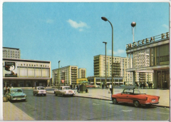 ALTE ANSICHTSKARTE/ POSTKARTE - BERLIN - HAUPTSTADT DER DDR - KARL-MARX-ALLEE, 1968