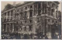 ALTE ECHTFOTOKARTE/ ANSICHTSKARTE - 4/9 - BERLIN - MÄRZKÄMPFE 1919 - STRAßENKÄMPFE IN BERLIN