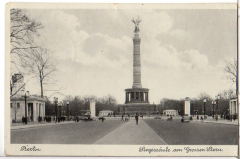 ALTE ANSICHTSKARTE/ POSTKARTE - BERLIN - SIEGESSÄULE AM GROSSEN STERN